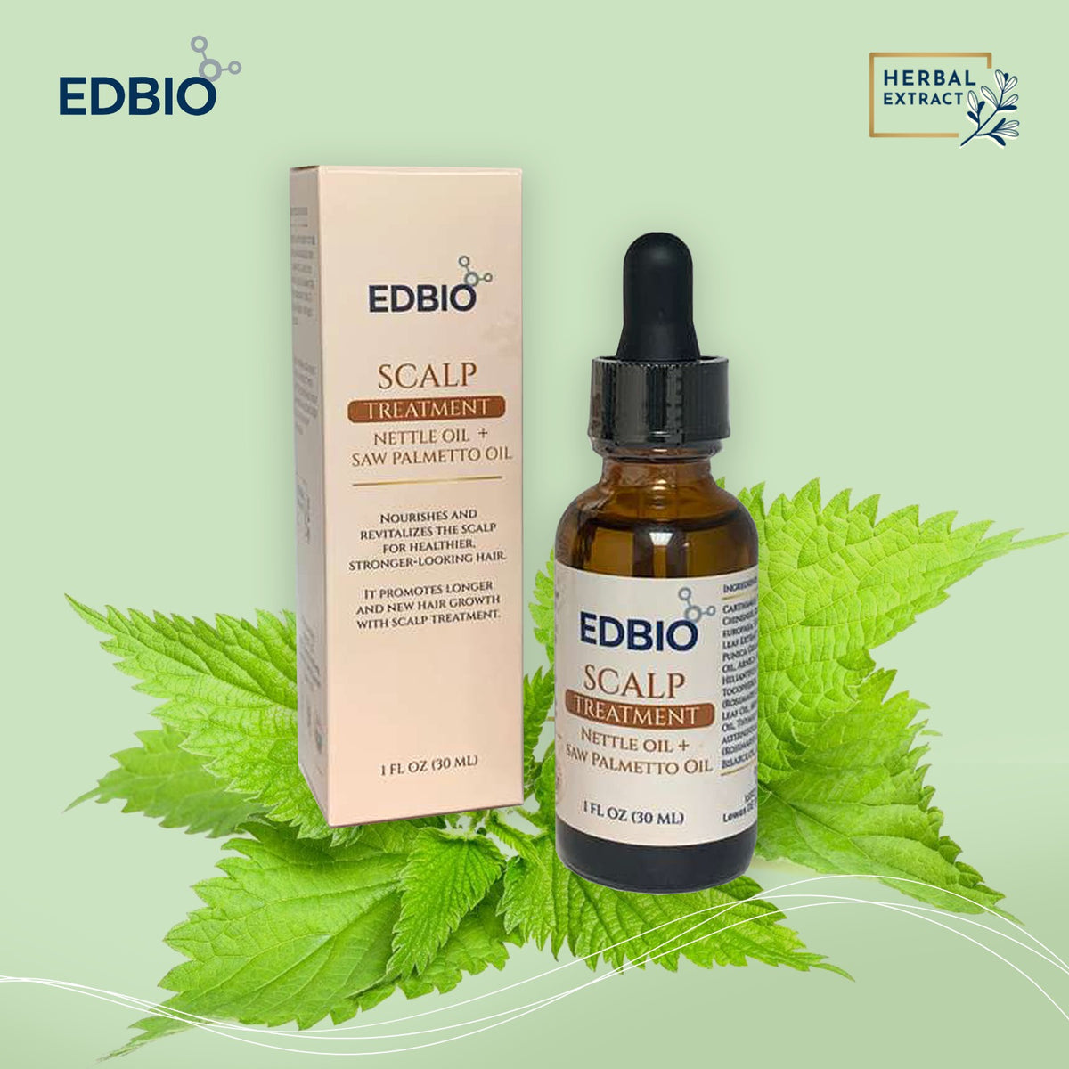 Advanced Hair & Scalp Treatment Serum - EDBIO 