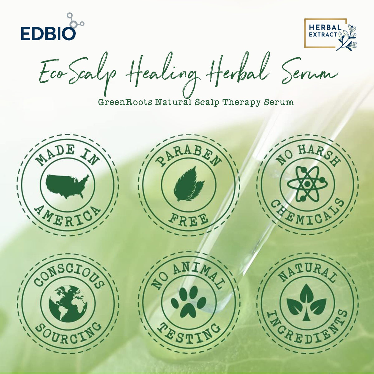 Advanced Hair & Scalp Treatment Serum - EDBIO 
