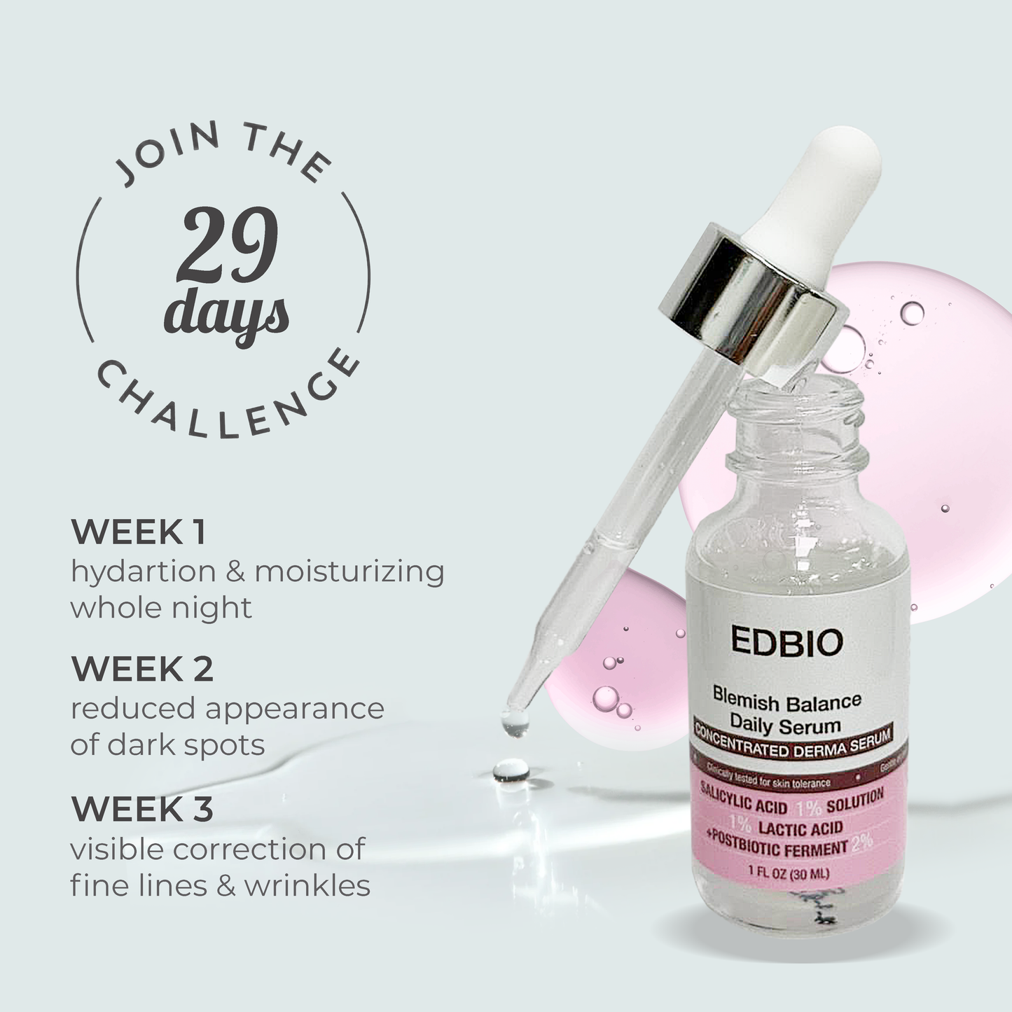 EDBIO Blemish Balance Daily Acne Serum